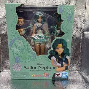 S.H.Figuarts Sailor Neptune Animation Color Edition Sailor Moon Bandai